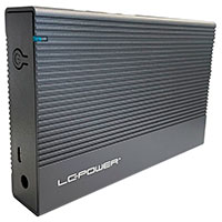 LC-Power LC-35U3-C Harddisk Kabinet 3,5tm (SATA/USB-C 3.2) Aluminium