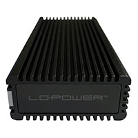 LC Power LC-M2-C-MULTI-RGB M.2 SSD Harddisk Kabinet (NVMe/SATA)