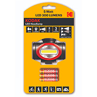 LED pandelampe 5W (300lm) Sort - Kodak