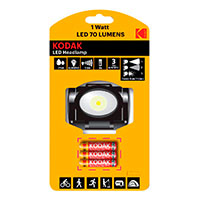 LED pandelampe 1W (70lm) Sort - Kodak