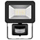 LED projektr 20W m/sensor (1706lm) Sort - Goobay