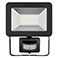 LED projektr 30W m/sensor (2560lm) Sort - Goobay