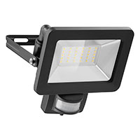 LED projektr 30W m/sensor (2560lm) Sort - Goobay
