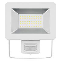 LED projektr 50W m/sensor (4260lm) Hvid - Goobay