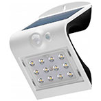 LED Solcelle væglampe med sensor (1,5W) Hvid - Goobay