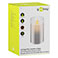 LED Stearinlys Real Wax i glas - 7,5x12,5cm (m/timer)