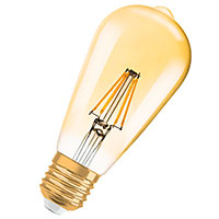 Ledvance 1906 Vintage Edison LED Filamentpre E27 Guld - 2,5W (22W)