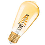 Ledvance 1906 Vintage LED Tubular Filamentpære E27 Guld - 2,2W (20W)