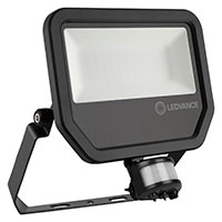 Ledvance Floodlight Projektr m/sensor (3000K) 50W - Sort