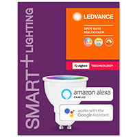 Ledvance SMART+ Dmpbar LED Spot m/RGB GU10 - 4,9W (50W) Zigbee