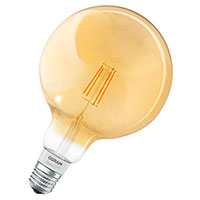 Ledvance SMART+ Globe LED Filamentpre E27 Klar/Guld - 5,5W (45W) Bluetooth