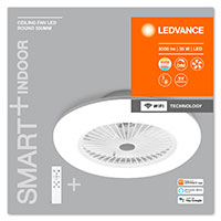 Ledvance Smart+ Wi-Fi Loftventilator m/lys (3050lm)
