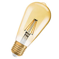 Ledvance Vintage 1906 Edison LED Filamentpre E27 Guld - 4W (36W)