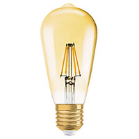 Ledvance Vintage 1906 Edison LED Filamentpre E27 Guld - 4W (36W)