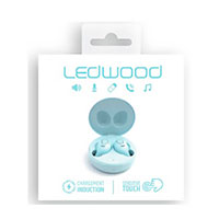 Ledwood i9 Earbuds (4 timer) Bl