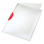 Leitz ColorClip Universalmappe (A4) Transparent/rød