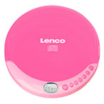 Lenco CD-011 Bærbar CD afspiller (Discman) Pink