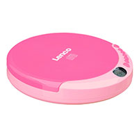Lenco CD-011 Brbar CD afspiller (Discman) Pink