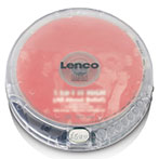 Lenco CD-012TR Bærbar CD Afspiller m/Høretelefoner (CD/3,5mm/USB)