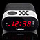 Lenco CR-07 Clockradio Vkkeur m/FM Radio (Dual Alarm) Hvid