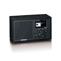 Lenco DAR-017BK DAB+/FM Radio (Bluetooth/DAB+/FM/3,5mm/) Sort