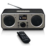 Lenco DIR-141 DAB+ Radio m/WiFi (Bluetooth/DLNA/FM/AUX/3,5mm) Sort