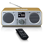 Lenco DIR-141 DAB+ Radio m/WiFi (Bluetooth/DLNA/FM/AUX/3,5mm) Træ