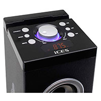 Lenco IBT-6 NY Liberty Bluetooth Tårnhøjttaler (FM/USB/SD)