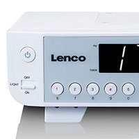 Lenco KCR-11 FM Radio m/Bluetooth/Alarm