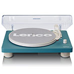 Lenco LS-50 Pladespiller m/Støvlåg (USB/MP3/RCA) Turkis