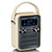 Lenco PDR-051 DAB+/FM Radio m/Alarm (BT/USB/SD) Taupe