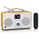 Lenco PIR-645 DAB+ Radio m/WiFi (Bluetooth/FM/AUX/3,5mm) Hvid