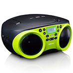 Lenco SCD-200 Boombox (CD/USB/MP3/FM/AUX) Grøn