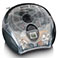 Lenco SCD-24 Boombox (CD/FM/3,5mm) Transparent
