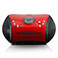 Lenco SCD-24 Boombox (CD/FM/3,5mm) Rd