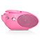 Lenco SCD-24 Boombox (FM/CD) Pink