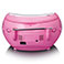 Lenco SCD-24kids Boombox m/CD Afspiller (3,5mm) Pink