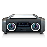 Lenco SPR-100 Bluetooth Hjttaler m/RGB (14 timer)