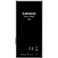 Lenco Xemio 760 BT 8GB MP3 afspiller (m/Bluetooth) Sort