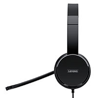 Lenovo 100 Stereo Headset m/Mikrofon (USB)