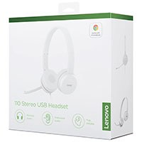 Lenovo 110 Stereo Headset m/Mikrofon (USB)