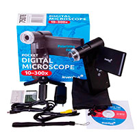 Levenhuk DTX 700 Mobil Digital Mikroskop m(Skrm (10-300x)