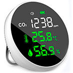 Levenhuk Wezzer Air MC30 Luftkvalitetsmåler (CO2/Temperatur/Fugtighed)