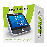 Levenhuk Wezzer Air PRO DM30 Luftkvalitetsmler (CO2/Temperatur/Fugtighed)