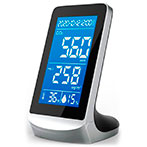 Levenhuk Wezzer Air PRO DM40 Luftkvalitetsmåler (CO2/Temperatur/Fugtighed)