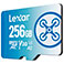 Lexar FLY Micro SDXC Kort 256GB V30 A2 (UHS-I)