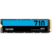 Lexar NM710 SSD Harddisk 500GB - M.2 PCIe 4.0 (NVMe)
