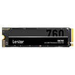 Lexar NM760 LEX SSD Harddisk 1TB - M.2 PCIe 4.0x4 (NVMe)