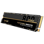 Lexar NM800 Pro SSD Harddisk 512GB - M.2 PCIe 4.0 (NVMe)