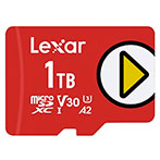 Lexar PLAY Micro SDXC Kort 1TB V30 A2 (UHS-I)
